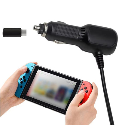 DOBE USB-C/Type-C Car Charger for Switch 2 / Switch Lite / Switch OLED / Switch - Charger & Power by DOBE | Online Shopping UK | buy2fix