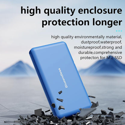 Blueendless M1 Universal M.2 SSD Shockproof and Waterproof Storage Box(Black) - Hard Drive Bags & Cases by Blueendless | Online Shopping UK | buy2fix