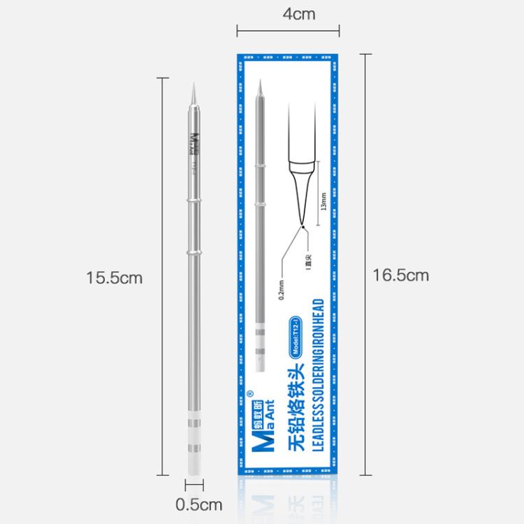 MaAnt T12-J Lead-Free Soldering Iron Tip - Soldering Iron Tip by MaAnt | Online Shopping UK | buy2fix