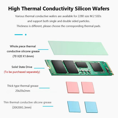 For PS5 Slim / Pro FinalCool M.2 2280 NVME SSD Radiator Integrated Aluminum Alloy Heatsink(Silver) - PS5 Spare Parts by FinalCool | Online Shopping UK | buy2fix