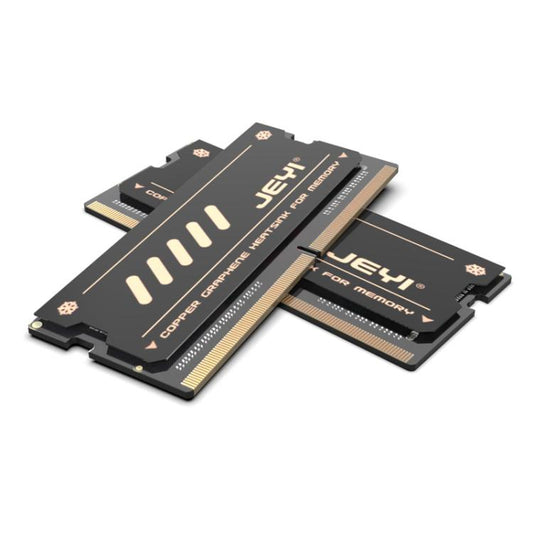 2pcs /Pack JEYI Pure Copper Graphene Laptop Memory Heatsink Radiator for DDR5 DDR4 DDR3(NB-CG) - Cooling Pads by JEYI | Online Shopping UK | buy2fix
