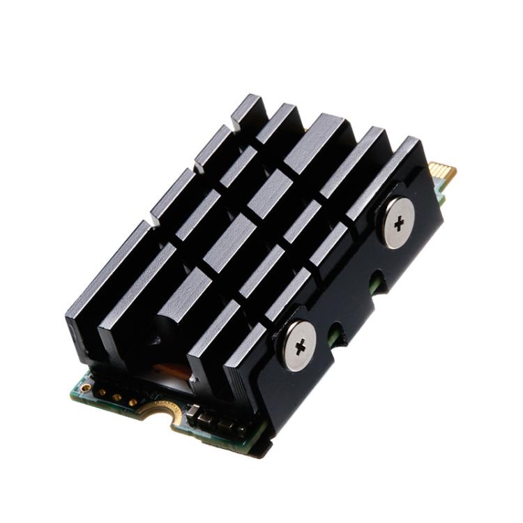 FinalCool  M.2 2242 SSD Solid State Drive Heat Sink Aluminum Radiator(Black) - Hard Drive Bags & Cases by FinalCool | Online Shopping UK | buy2fix