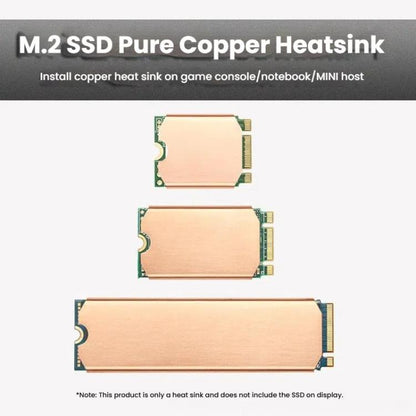 FinalCool M.2 2280 Pure Copper SSD Heat Sink for Game Consoles / Laptops / Mini Hosts - Hard Drive Bags & Cases by FinalCool | Online Shopping UK | buy2fix