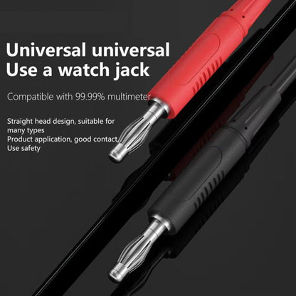MaAnt P23A Multimeter Pens Pointed Silicone Cord Frostproof Detachable Stainless Steel Test Pen Accessories - Test Tools by MaAnt | Online Shopping UK | buy2fix