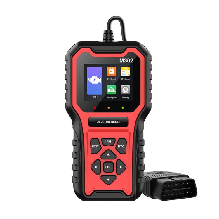 M302 Car Oil Reset Code Reader Automotive Maintenance Light Zero Reset Fault Diagnosis Tool - Code Readers & Scan Tools by buy2fix | Online Shopping UK | buy2fix