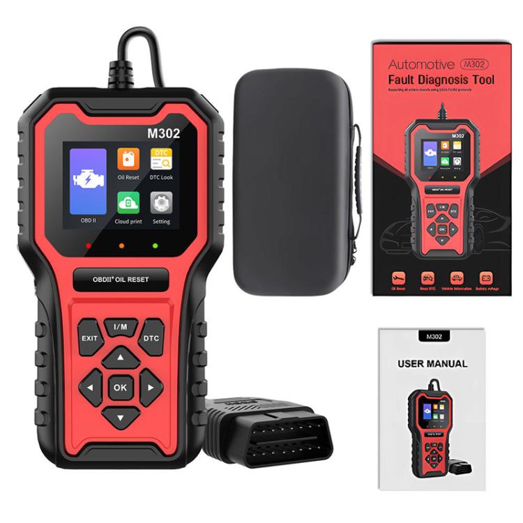 M302 Car Oil Reset Code Reader Automotive Maintenance Light Zero Reset Fault Diagnosis Tool - Code Readers & Scan Tools by buy2fix | Online Shopping UK | buy2fix