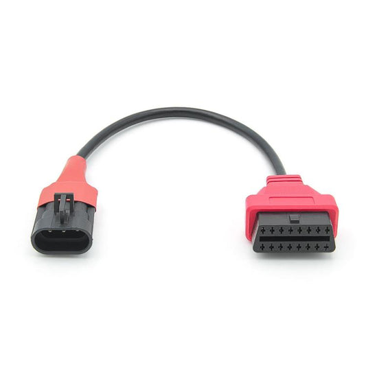 For SYM SANYANG Motorcycle OBD Cable 3Pin To OBD2 16Pin Diagnostic Adapter Scanner Extension Cable - Cables & Connectors by buy2fix | Online Shopping UK | buy2fix