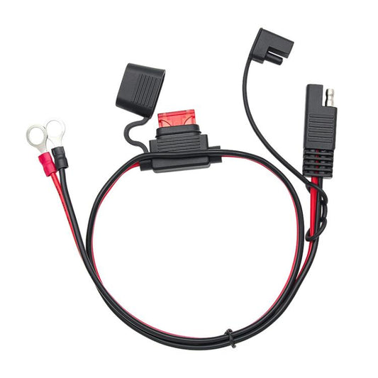 60cm O-Terminal to SAE Power Cable With Fuse Battery Charger Extension Adapter Wire - DIY Cables by buy2fix | Online Shopping UK | buy2fix