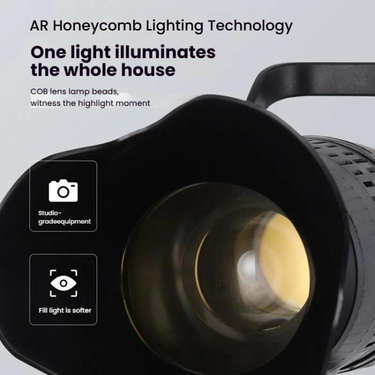 275W+2.1m Tripod 102 LEDs Spotlight Portrait Photography Fill Light Adjustable Focus Triple Color Temperature,US Plug - Selfie Light by buy2fix | Online Shopping UK | buy2fix