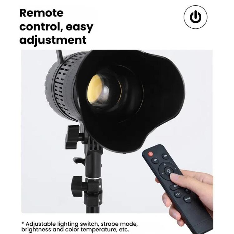 275W+2.1m Tripod 102 LEDs Spotlight Portrait Photography Fill Light Adjustable Focus Triple Color Temperature,US Plug - Selfie Light by buy2fix | Online Shopping UK | buy2fix