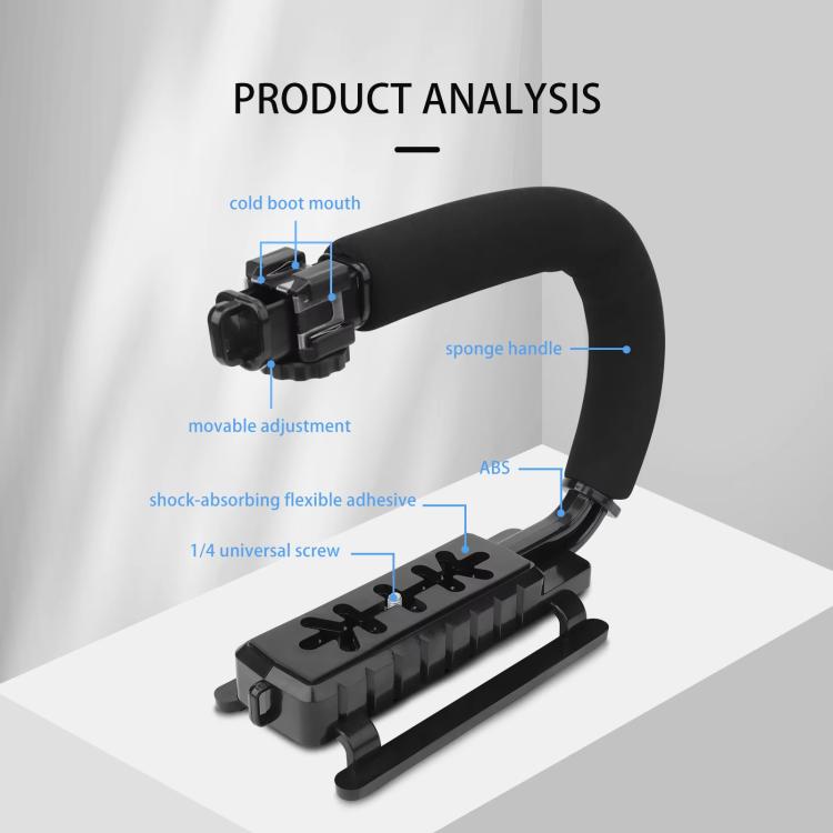 For DJI Air 2 / Air 2S CQT  U-shape Handheld Stabilizer Kit For Cinematic Shots, Wedding Videography & Daily Vlogging -  by CQT | Online Shopping UK | buy2fix
