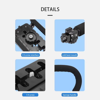 For DJI Flip CQT  U-shape Handheld Stabilizer Kit For Cinematic Shots, Wedding Videography & Daily Vlogging - Holder Series by CQT | Online Shopping UK | buy2fix