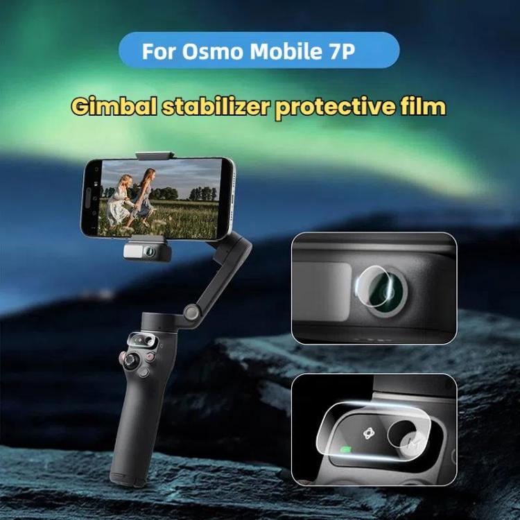 For DJI OSMO Mobile 7 / 7P Stabilizer Screen Protector Protective Film 2sets /Pack -  by buy2fix | Online Shopping UK | buy2fix