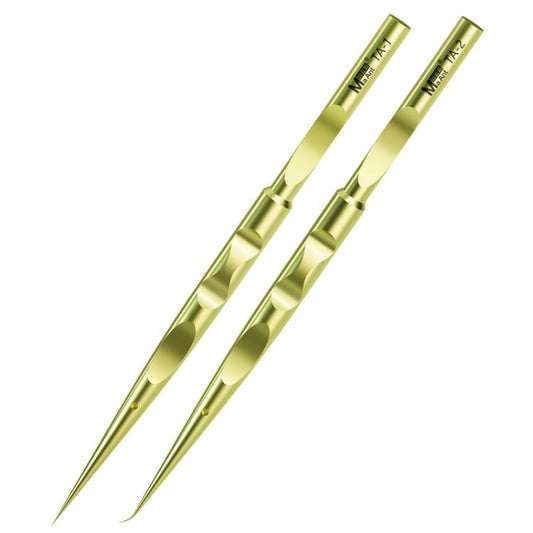 MaAnt Titanium Tweezers Antistatic Small Clip Bird Nest Hair Picking Pink Prick Clip Repair Tool(Curve) - Tweezers by MaAnt | Online Shopping UK | buy2fix