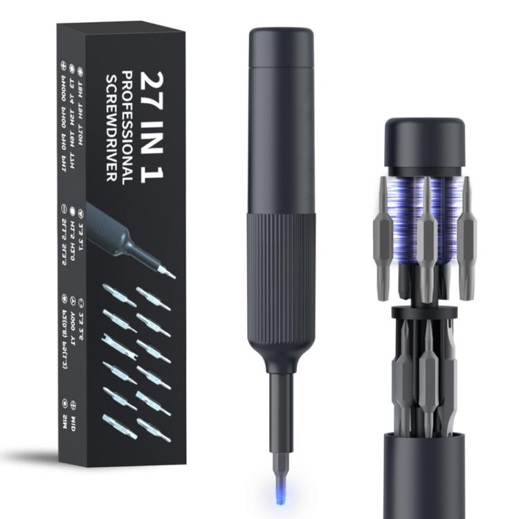 27 In 1 Dual Bits Precision Screwdriver Tool Kit Mini Mobile Phone Computer Eyeglasses Repair Tool(ABS Shell) - Screwdriver Set by buy2fix | Online Shopping UK | buy2fix