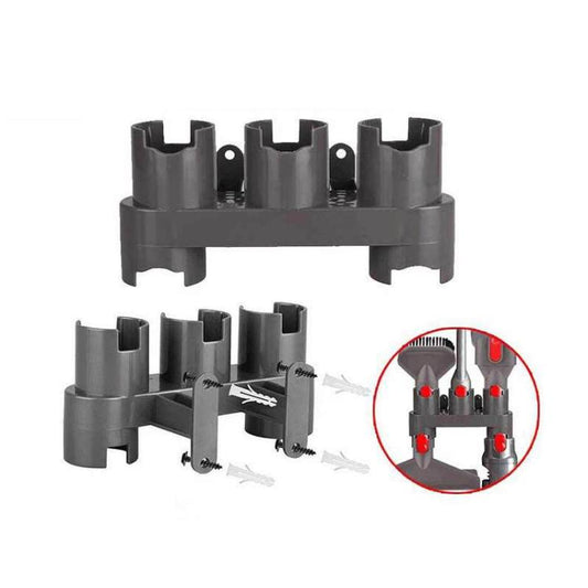 Cleaning Brush Head Hanger Bracket for Dyson V7 V8 V10 V11 V15 Vacuum Cleaner(Gray) - For Dyson Accessories by buy2fix | Online Shopping UK | buy2fix