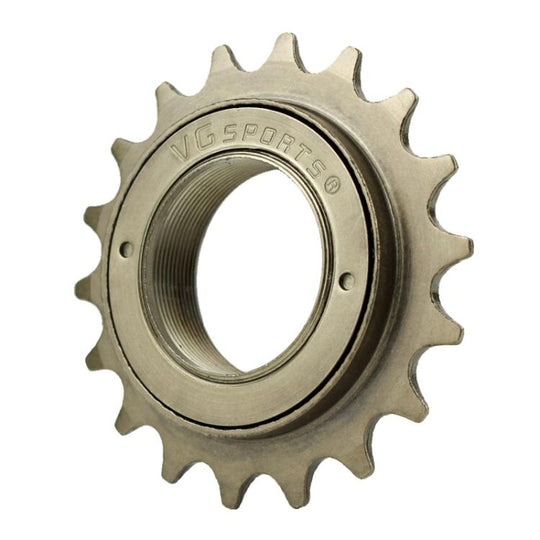VG SPORTS Stroller Scooter Bicycle Single Speed Flywheel, Style: 18T Brown