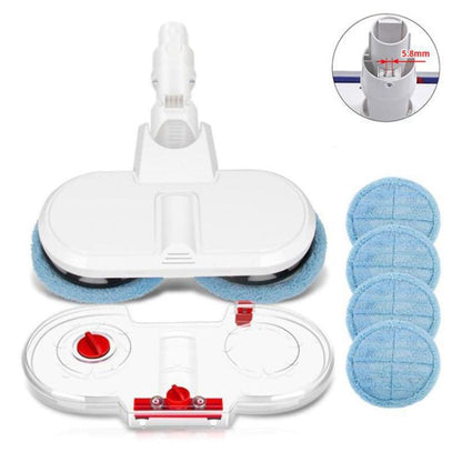 Electric Mop Head With Water Tank for Xiaomi Dreame / Dyson Handheld Vacuum Cleaner Narrow 6 Blue Rags - For Xiaomi Accessories by buy2fix | Online Shopping UK | buy2fix