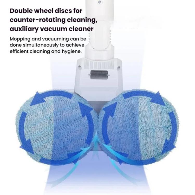 Electric Mop Head With Water Tank for Xiaomi Dreame / Dyson Handheld Vacuum Cleaner Wide 6 Blue Rags - For Xiaomi Accessories by buy2fix | Online Shopping UK | buy2fix