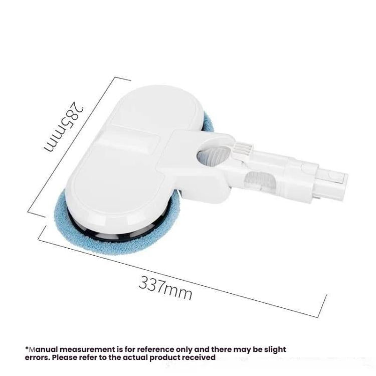 Electric Mop Head With Water Tank for Xiaomi Dreame / Dyson Handheld Vacuum Cleaner Wide  6 Gray Rags - For Xiaomi Accessories by buy2fix | Online Shopping UK | buy2fix