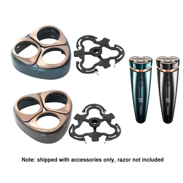 For FLYCO Shaving Razor Blade Head Accessories Replacement Parts, Style: FS961 Blade-head Cover+Holder - Shavers Parts by buy2fix | Online Shopping UK | buy2fix