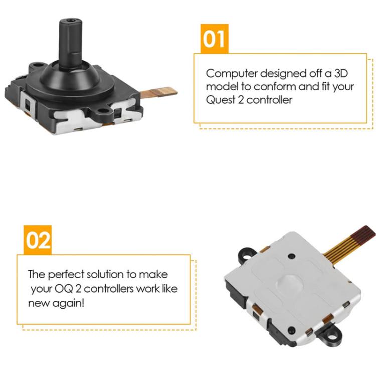 5 In 1 For Meta Quest 2 Repair Tool Set Handle Joystick Replacement Parts -  by buy2fix | Online Shopping UK | buy2fix