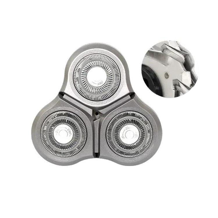 For Xiaomi Mijia S300 / S500 / S500C / MJTXD01SKS Electric Shaver Blade Head Replace Accessories, Style: Upper Half Head ( With Dual Layer Blade ) - Shavers Parts by buy2fix | Online Shopping UK | buy2fix