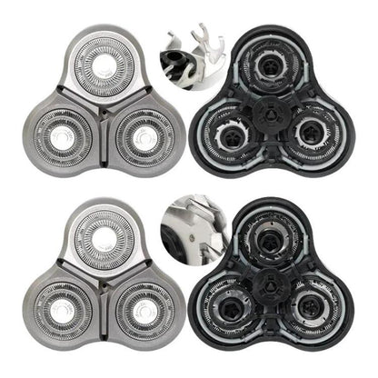 For Xiaomi Mijia S300 / S500 / S500C / MJTXD01SKS Electric Shaver Blade Head Replace Accessories, Style: Upper Half Head ( With Dual Layer Blade ) - Shavers Parts by buy2fix | Online Shopping UK | buy2fix