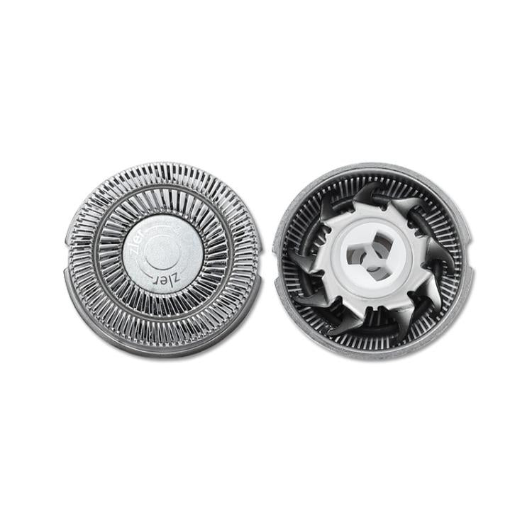 For FLYCO Shaving Razor FS890 891 892 FS893 Replacement Blade Head Accessories, Style: 2pcs Blades+Nets - Shavers Parts by buy2fix | Online Shopping UK | buy2fix