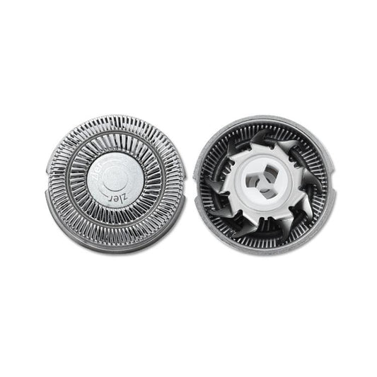 For FLYCO Shaving Razor FS890 891 892 FS893 Replacement Blade Head Accessories, Style: 2pcs Blades+Nets - Shavers Parts by buy2fix | Online Shopping UK | buy2fix