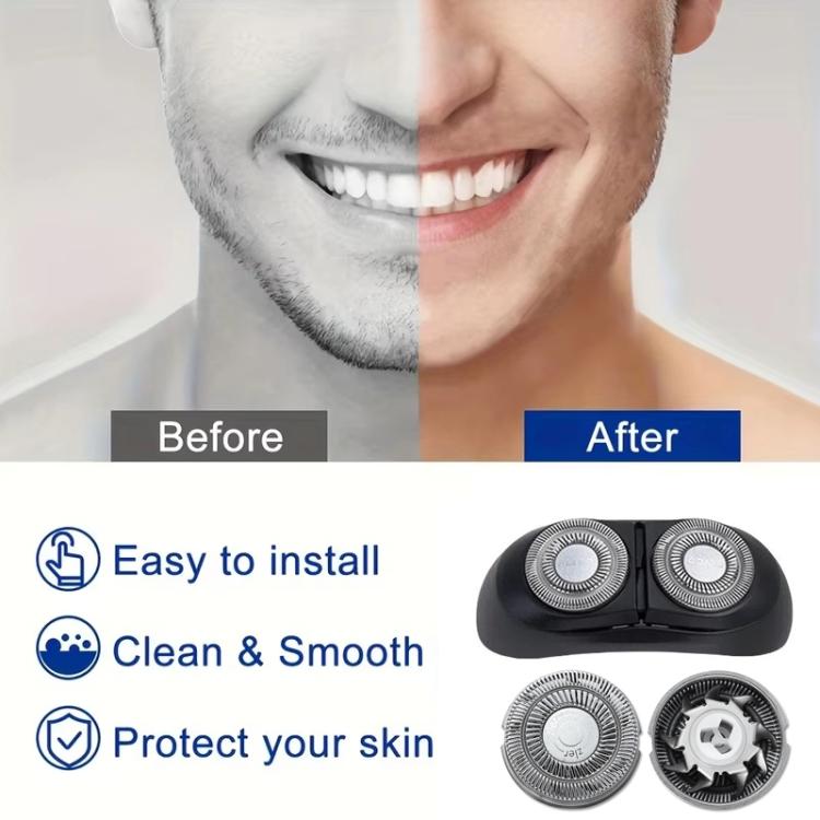 For FLYCO Shaving Razor FS890 891 892 FS893 Replacement Blade Head Accessories, Style: Whole Head - Shavers Parts by buy2fix | Online Shopping UK | buy2fix