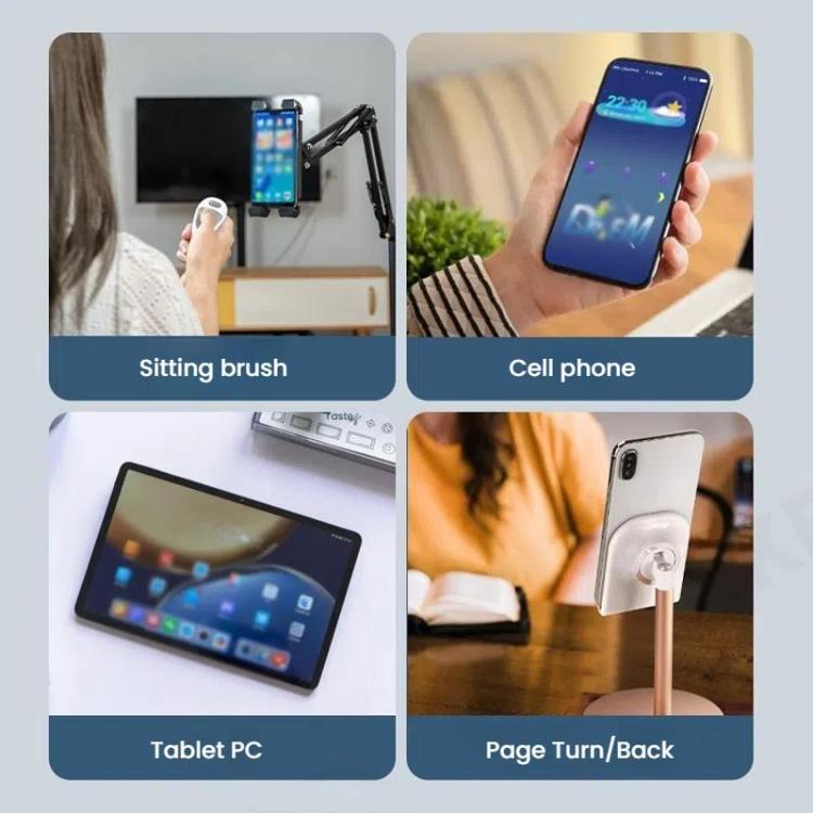 CMS01 USB Rechargeable Mobile Phone Remote Control Mouse Video Bluetooth Wireless Finger Mouse(For Android + IOS) - Phone Remote Control by buy2fix | Online Shopping UK | buy2fix