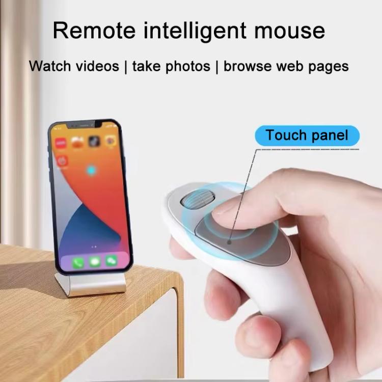 CMS01 USB Rechargeable Mobile Phone Remote Control Mouse Video Bluetooth Wireless Finger Mouse(For Android + IOS) - Phone Remote Control by buy2fix | Online Shopping UK | buy2fix