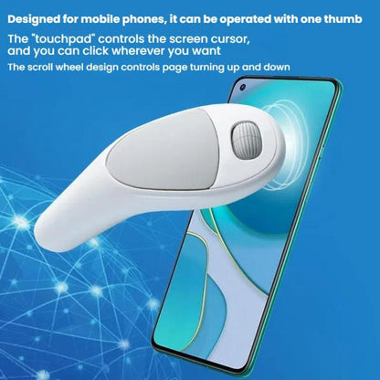 CMS01 USB Rechargeable Mobile Phone Remote Control Mouse Video Bluetooth Wireless Finger Mouse(For Android + IOS) - Phone Remote Control by buy2fix | Online Shopping UK | buy2fix