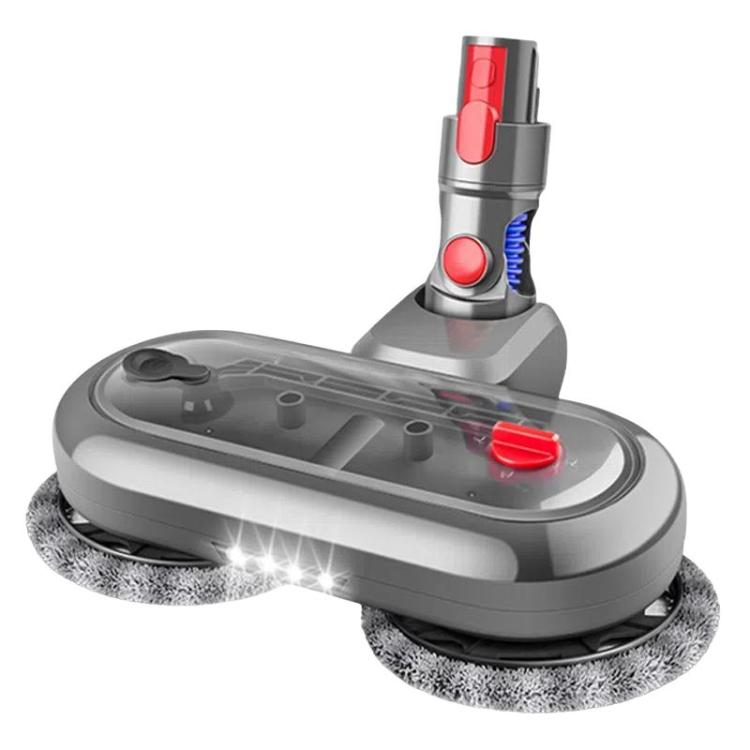 Electric Mop Head Attachment For Dyson V15 / V11 / V10 / V7 / V8 Vacuum Cleaner With 4 Rags - For Dyson Accessories by buy2fix | Online Shopping UK | buy2fix