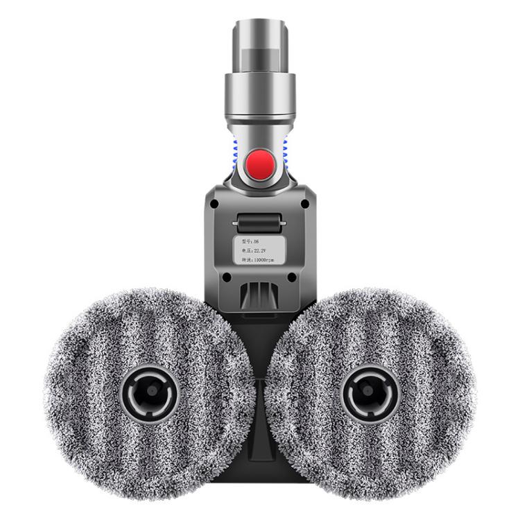 Electric Mop Head Attachment For Dyson V15 / V11 / V10 / V7 / V8 Vacuum Cleaner With 4 Rags - For Dyson Accessories by buy2fix | Online Shopping UK | buy2fix