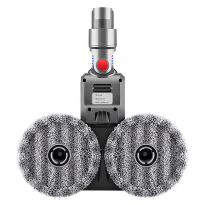 Electric Mop Head Attachment For Dyson V15 / V11 / V10 / V7 / V8 Vacuum Cleaner With 4 Rags - For Dyson Accessories by buy2fix | Online Shopping UK | buy2fix