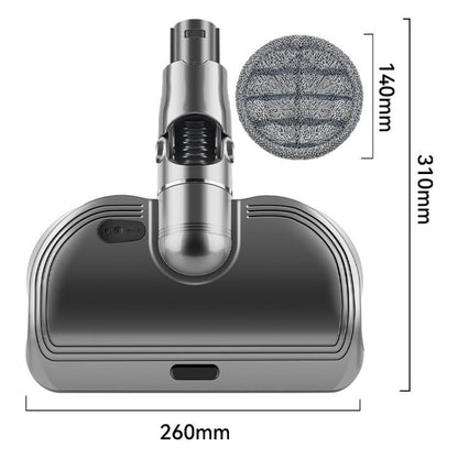 Mop Head Brush for Dyson V6 / DC58 / SV03 Vacuum Cleaner With 2 Mop Pads - For Dyson Accessories by buy2fix | Online Shopping UK | buy2fix