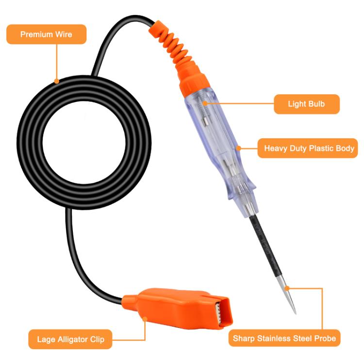 CNBJ-85076A 6V 12V 24V Car Multifunctional Circuit Tester Electricity Detector Pen Power Probe - Electronic Test by buy2fix | Online Shopping UK | buy2fix