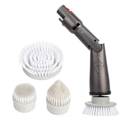 Cleaning Brush Attachment Set For Dyson V11 / V10 / V8 / V7 Hard Bristle Bathtub Floor Brush - For Dyson Accessories by buy2fix | Online Shopping UK | buy2fix