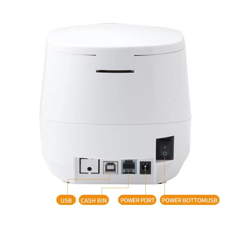 Xprinter XP-237B Barcode QR Code Supermarket Receipt Label Thermal Printer, Spec: USB+BT(UK Plug) - Receipt Printers by Xprinter | Online Shopping UK | buy2fix