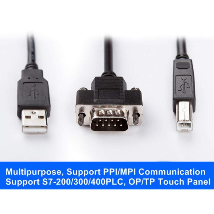 AMSAMOTION USB-MPI Programming Cable For Siemens S7-200/300/400PLC / 6ES7972-0CB20-0XA0 Photoelectric Isolation 4.5m - Others by AMSAMOTION | Online Shopping UK | buy2fix