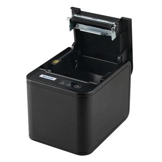 Xprinter XP-80T 80mm QR Code Supermarket Receipt Label Thermal Printer, Spec: USB(UK Plug) - Receipt Printers by Xprinter | Online Shopping UK | buy2fix