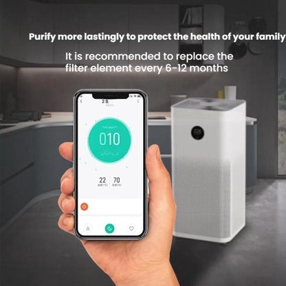 For Xiaomi Air Purifier Max 2pcs Filter HEPA Activated Carbon Purification Filter Element(Blue) - Air Purifiers Parts by buy2fix | Online Shopping UK | buy2fix