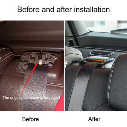 For 2012-2015 Mercedes-Benz ML / GL-Class W166 Car Rear Seat Belt Cover Guides 1669213800(Ginger Yellow) - Seat Belts & Padding by buy2fix | Online Shopping UK | buy2fix