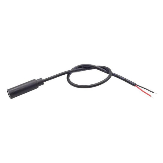 3.5mm Female Mono Cable 2Pin AUX Single Head Cable Speaker Audio Power Cord Audio Cord, Length: 25cm - Aux Cable by buy2fix | Online Shopping UK | buy2fix