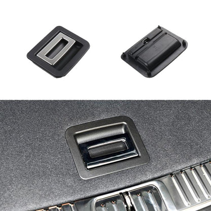 For 2010-2016 Porsche Cayenne / Paramera Car Boot Carpet Buckle Trunk Puller 95855111500, Style: Plastic Model Black - Door Handles by buy2fix | Online Shopping UK | buy2fix