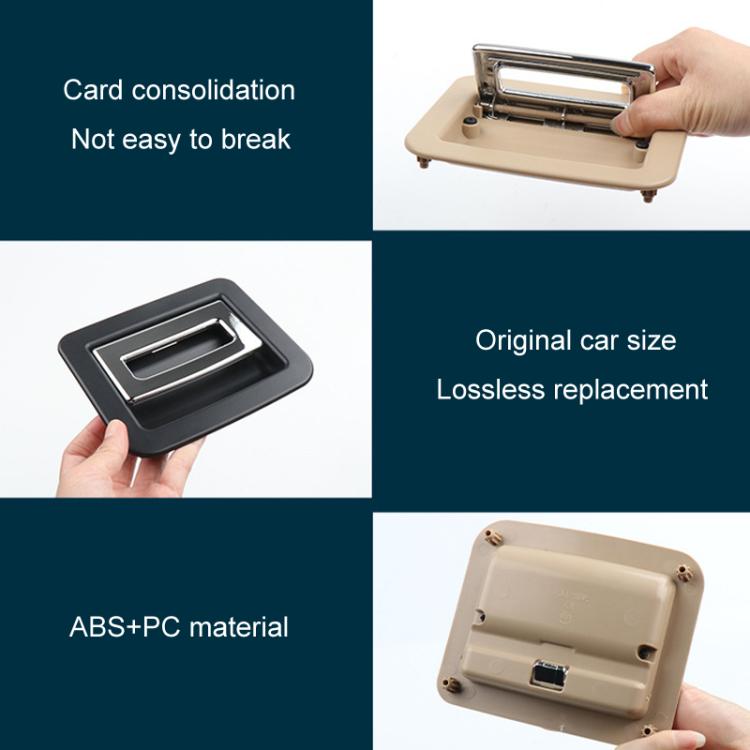 For 2010-2016 Porsche Cayenne / Paramera Car Boot Carpet Buckle Trunk Puller 95855111500, Style: Metal Model Beige - Door Handles by buy2fix | Online Shopping UK | buy2fix