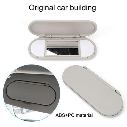 For 2015-2022 BMW Mini F55 / F56 / F60 Car Front Sun Visor Makeup Mirror 51167366950 51167342194(Black) - Interior Mirrors by buy2fix | Online Shopping UK | buy2fix