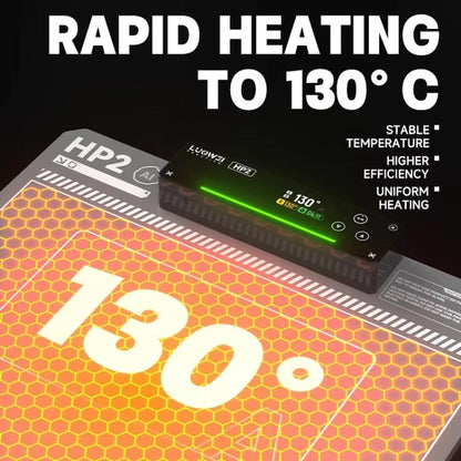 LUOWEI HP2 Screen Heating Table Constant Temperature Screen Removal Treasure Phone Tablet Screen Changing Removal Heating Separation EU Plug - Repair Platform by LUOWEI | Online Shopping UK | buy2fix
